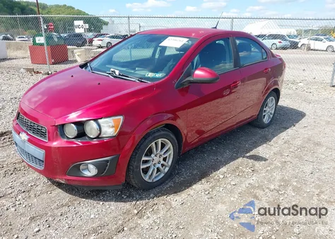 2013 Chevrolet Sonic Lt из США, поврежденный, VIN 1G1JC5SG9D4167189